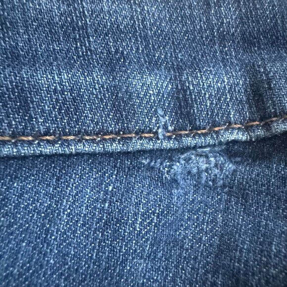 True Religion Gwen Skinny Blue Women's Zippered Ankle Jeans Size: 27 - Picture 4 of 10